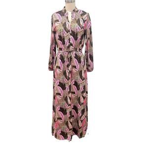 CABANA LIFE Myers Button Down Maxi Dress With UPF 50+-Size Small -NWT